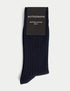 Marks & Spencer "1pk Egyptian Cotton Rich Ribbed Socks"
